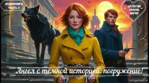 🎧АУДИОКНИГА ПОЛНОСТЬЮ🌟Ангел с тёмной историей: погружение! 🌟ЧАСТЬ 3🧛 Любовное фэнтези, детектив