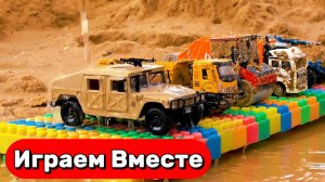 МУЛЬТИКИ ПРО МАШИНКИ ДЛЯ ДЕТЕЙ 🚗 ИГРАЕМ В ИГРУШЕЧНЫЕ ТАНЧИКИ И МАШИНКИ ДЛЯ ДЕТЕЙ