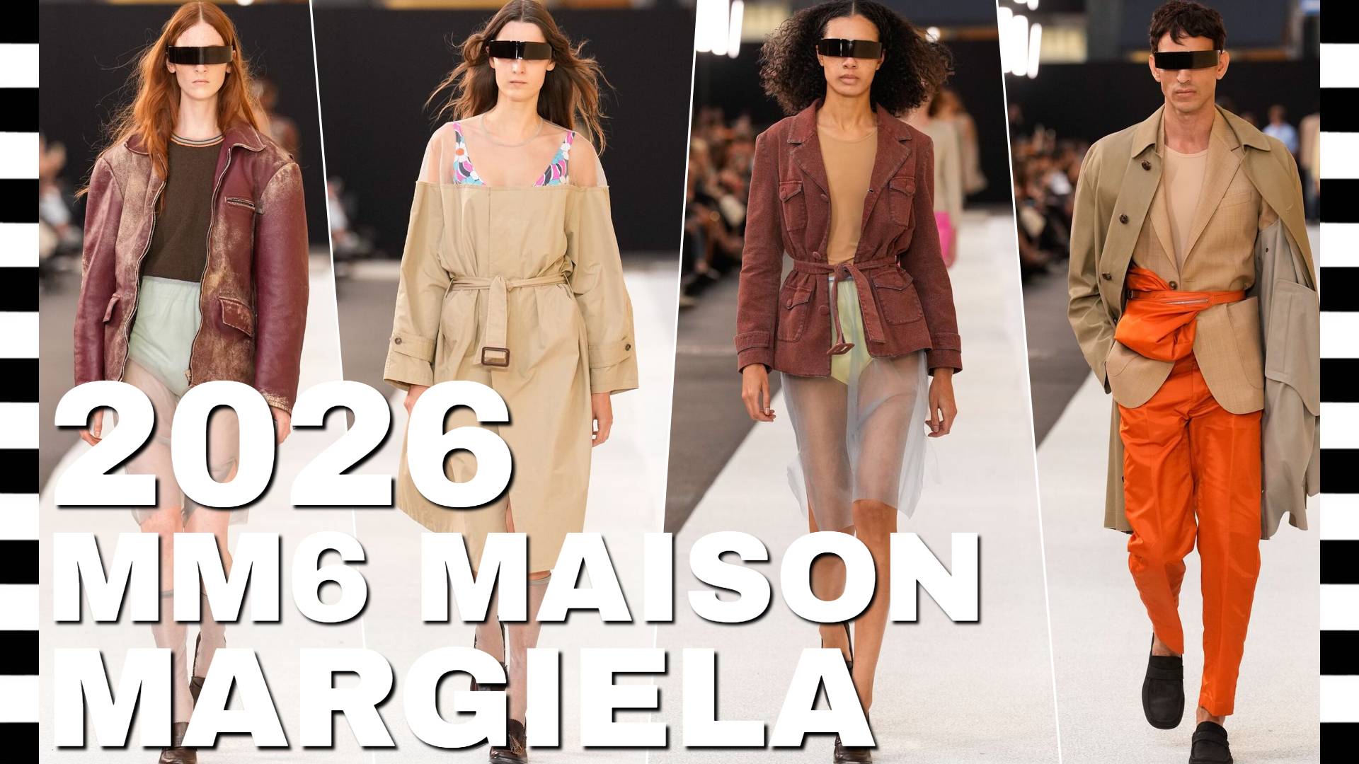 ✔️ MM6 MAISON MARGIELA (Мэзо́н Маржела́) показ коллекции весна-лето 2026 на Неделе моды в Милане смотреть онлайн