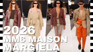 ✔️ MM6 MAISON MARGIELA (Мэзо́н Маржела́) показ коллекции весна-лето 2026 на Неделе моды в Милане