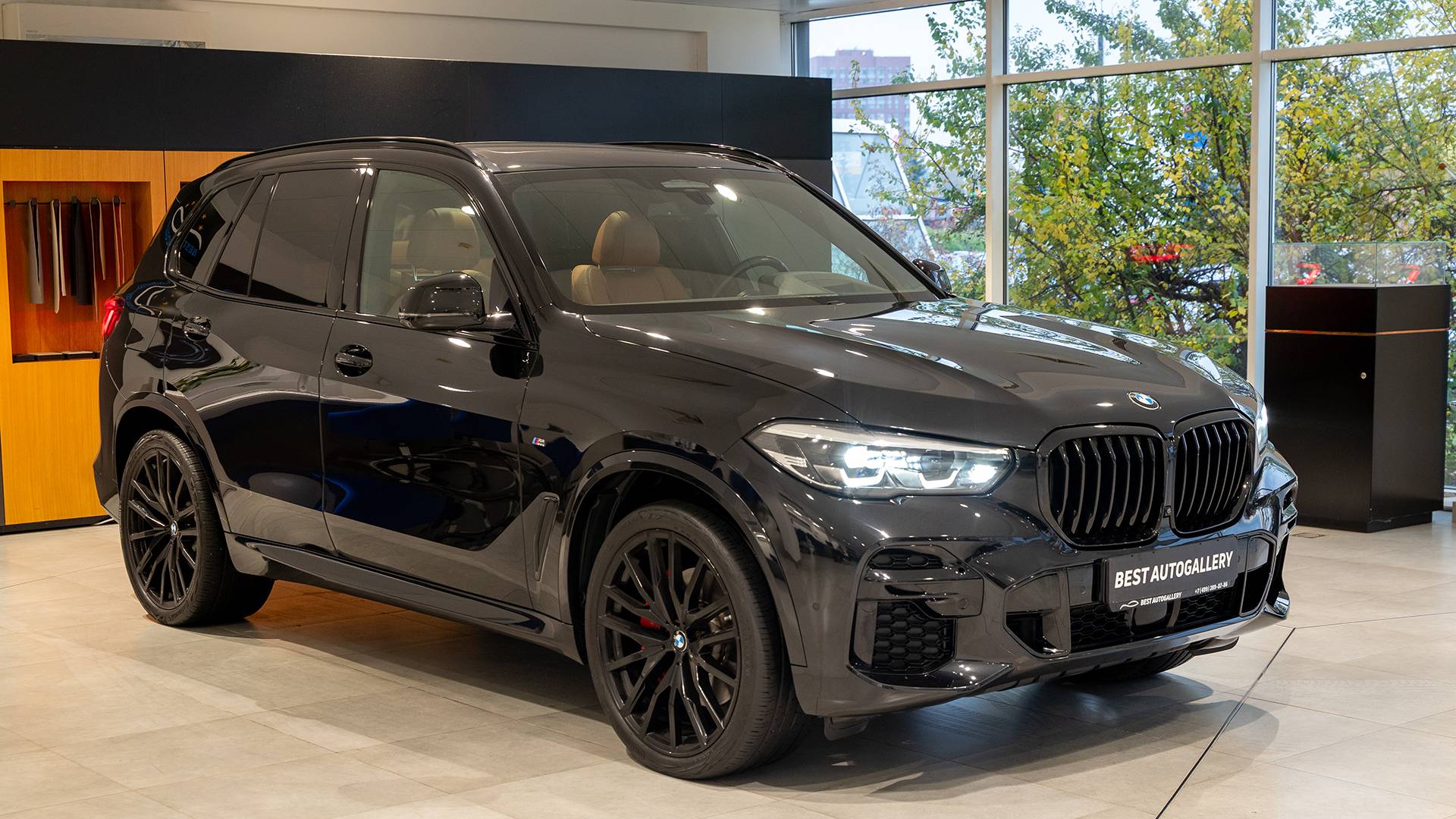 BMW X5 2022 г.в. (салон Vernasca Cognac) уже в наличии в Москве смотреть онлайн