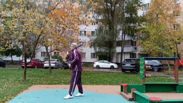 Разминка с тренировочными поями (2)