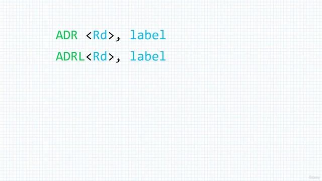 Section 5- Dealing with Constants and Literals, Lecture 33- Loading Labels with ADR, ADRL and LDR I смотреть онлайн