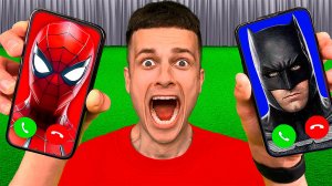 я звоню ВСЕМ СУПЕРГЕРОЯМ в 3:00 ночи !