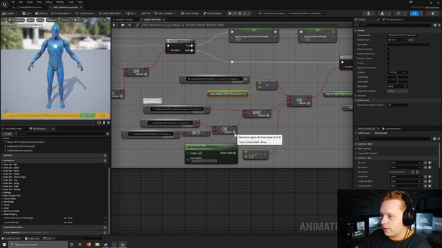 3.ItemAnimLayersBase Event Graph _ UE5 смотреть онлайн