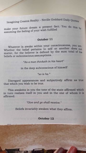 Послание Невилла Годдарда на 11.10 🔆 смотреть онлайн