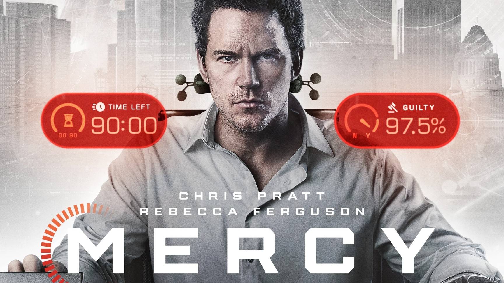 Вышел трейлер Милосердия Тимура Бекмамбетова — фильма о детективе - обвинённого ИИ-судьёй в убийстве смотреть онлайн