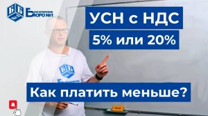 Как платить НДС на упрощенке? Как выбрать ставку: 5% или 20%?