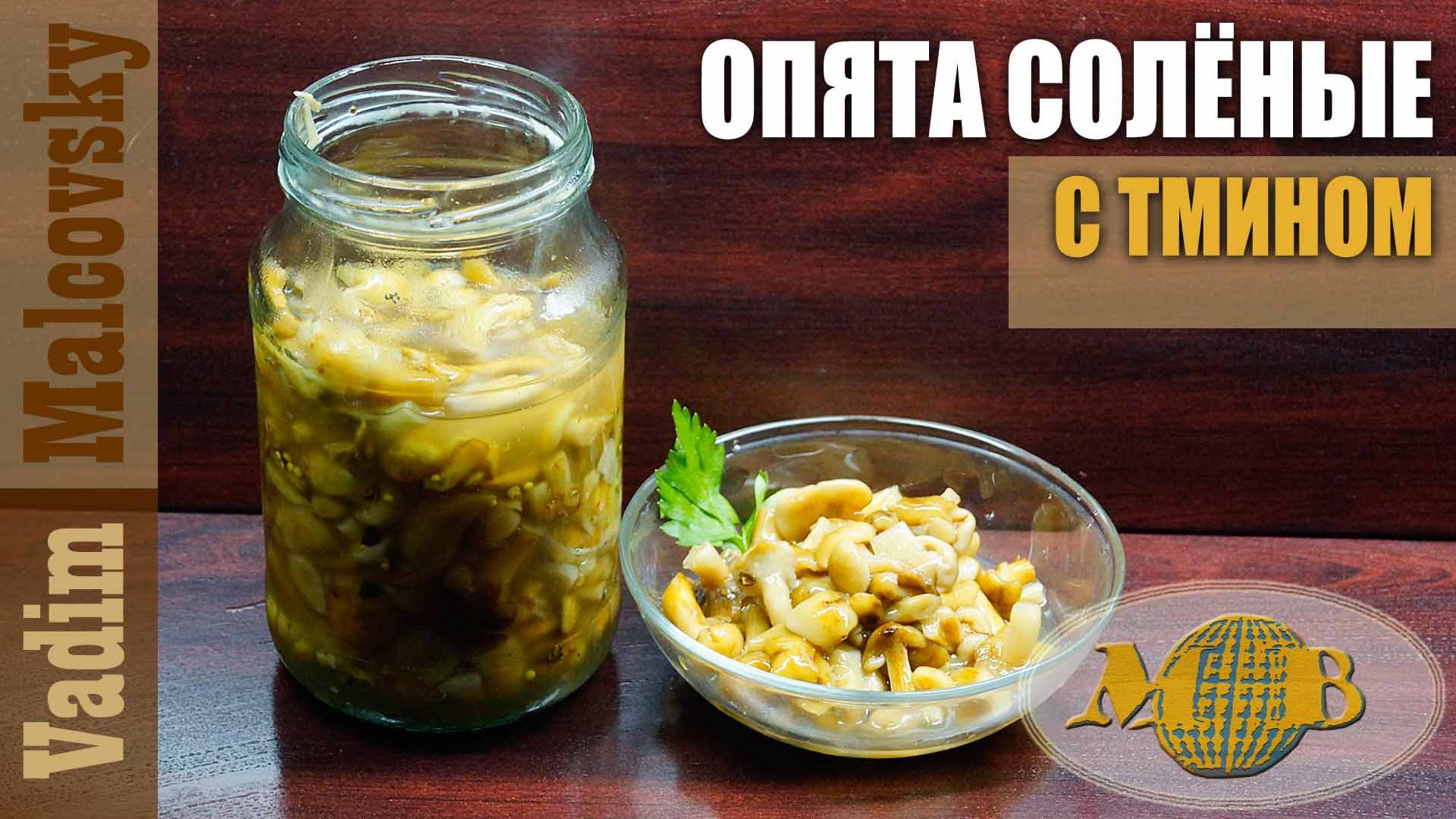 Опята солёные холодным способом с тмином. Мальковский Вадим смотреть онлайн