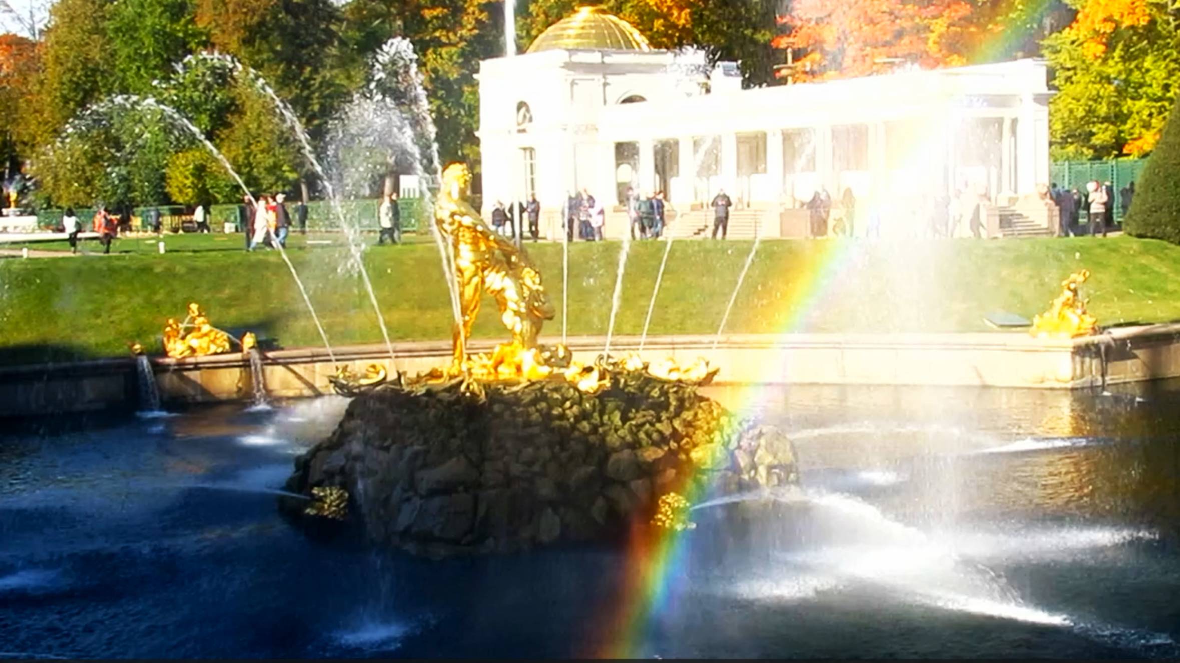 Петродворец (октябрьский позитив) смотреть онлайн