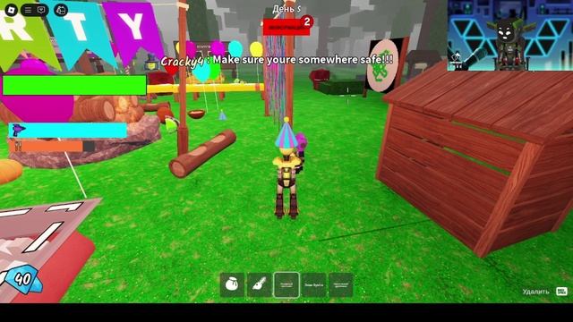 99 ночей в лесу Вечеринка в честь обновления.Roblox смотреть онлайн