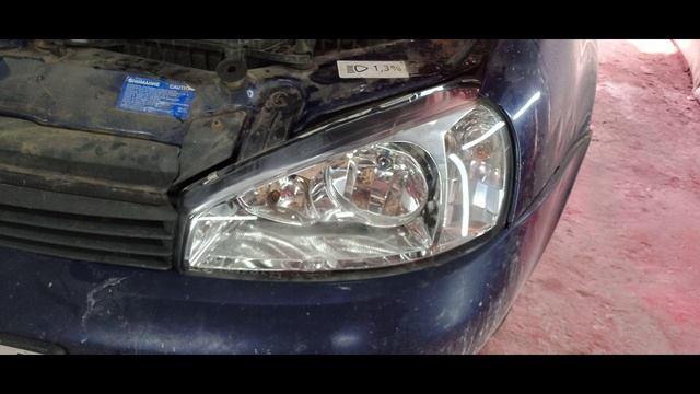 Химическая полировка передней оптики Lada Kalina. 10.10.2025 год.