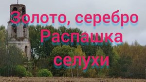 нашёл золото на распаханной селухе