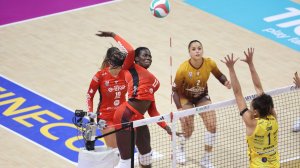 Волейбол. Чемпионат Италии 2025-2026. Женщины. Бусто-Арсицио — Конельяно. Тур 1