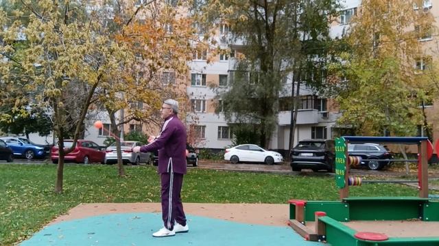 Разминка с тренировочными поями (4)