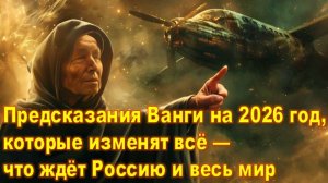Предсказания Ванги на 2026 год: что ждет Россию и весь мир
