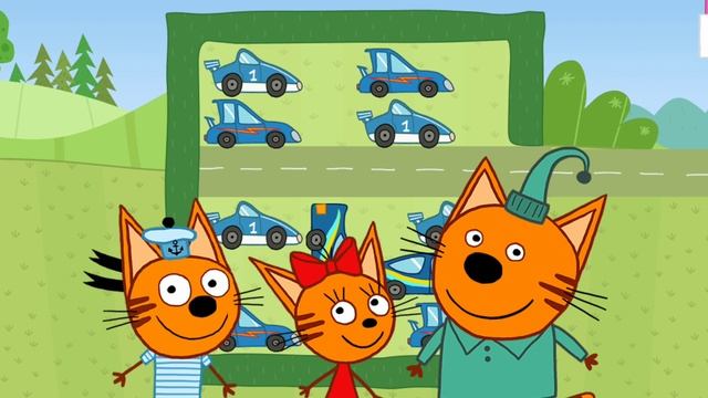 Edujoy Три Кота Машинки Игра 2025 смотреть онлайн