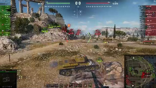 Катаем Взводом Мир Танков голда за подписку смотреть онлайн