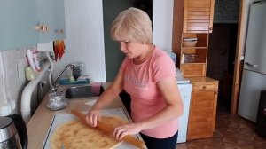 Жизнь в деревне//Песочные Рулетики с начинкой//Самый простой рецепт//