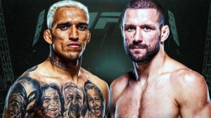 (ПОЛНЫЙ БОЙ) Чарльз Оливейра – Матеуш Гамрот. Смотреть онлайн. LIVE трансляция