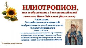 33. Илиотропион. ЧАСТЬ V, ГЛАВА XI.