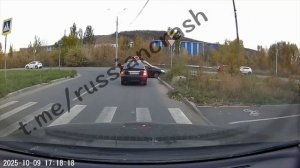 ДТП в Самарской области "Чур, я в домике!"