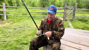 На это хорошо ловится хариус летом