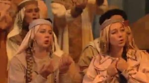 А.П. Бородин. Опера "Князь Игорь" 1действие, 2 картина. Хор девушек "Мы к тебе, княгиня"