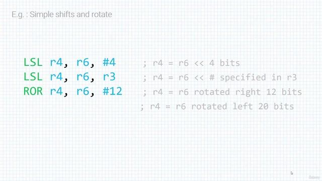 Section 6- Arithmetic and Logic Instructions, Lecture 45- Some Shift and Rotate Examples смотреть онлайн