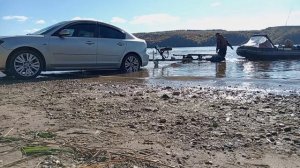 подъём лодки пвх на прицеп
