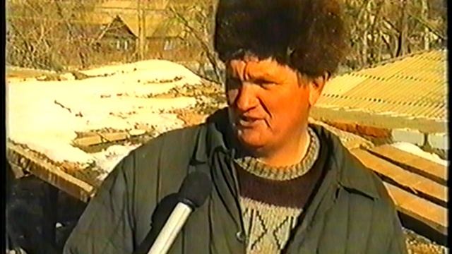 строительство поликлинники  Поспелиха 2002г