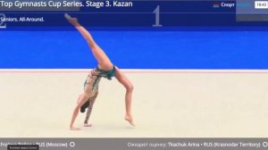 III Этап Кубка Сильнейших 2025 

Выступление Полины Фроловой в первый день с обручем