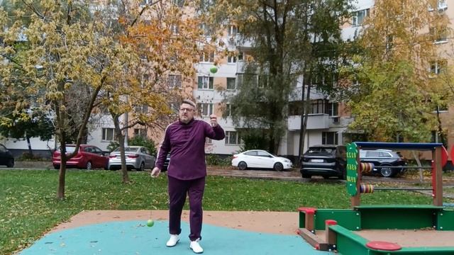 Разминка с тренировочными поями (5)