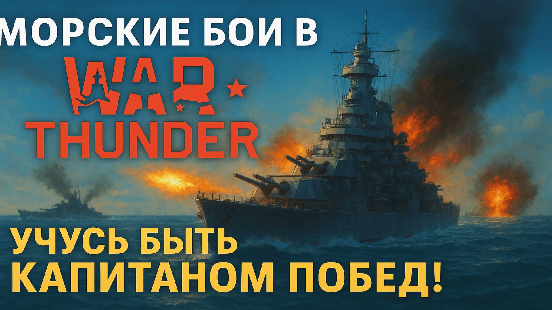 🚢 Морские бои в War Thunder — учусь быть капитаном побед!