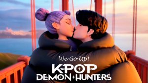 K-POP DEMON HUNTERS: We Go Up! | ОНИ СНОВА ЭТО СДЕЛАЛИ! Поцелуй Руми и Джину в  клипе 💘⚔️ кавер