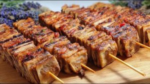 Из лаваша и фарша за считанные минуты! Отменная закуска на шпажках для пикника и не только!