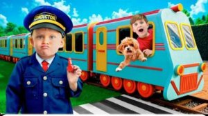 Правила безопасности в Поезде и на железной дороге Для детей [get-save.com]