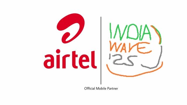 Airtel - Official Mobile Partner of the Indiawave'25
