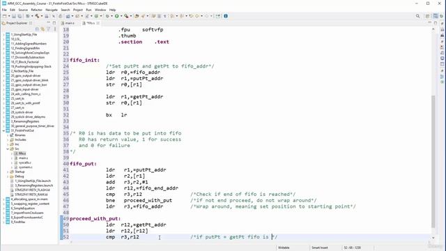 Section 14- Working with Data Structures, Lecture 103- Programming - Implementing the FIO Put Funct смотреть онлайн