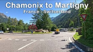 🚗 SmartTV 4К ➤ 🌄 Из Шамони в Мартиньи во Франции - живописная автомобильная экскурсия!