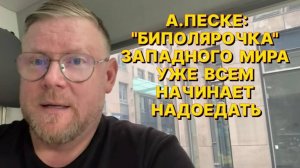 А.ПЕСКЕ: Антироссийская истерия нагнетается в Германии с целью сохранить видимость контроля в стране
