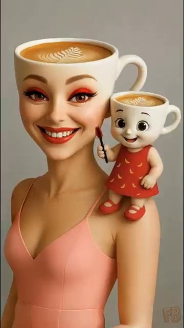 Балерина Капучина любит красную помаду