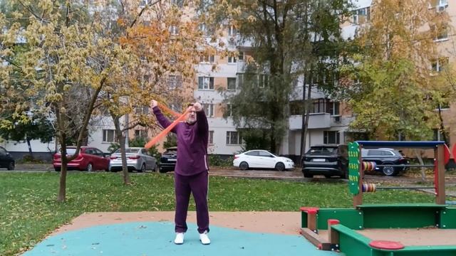 Разминка с тренировочными поями (8)