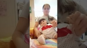 Василиса и Соня готовимся ко сну