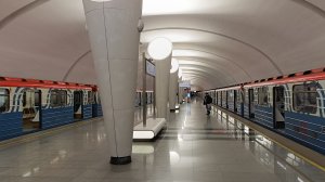 Метро Москвы | Новая станция метро Физтех утром