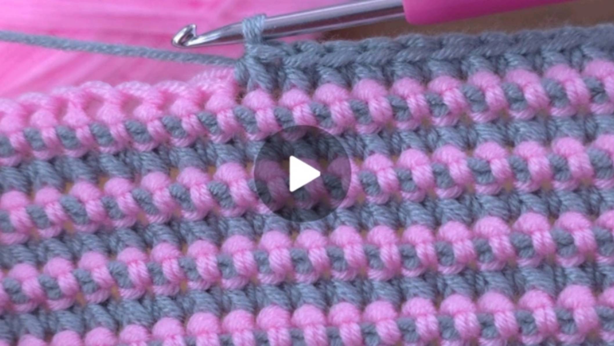 Узор крючком 🙂 #всевжизнисвязано #вязаниекрючком смотреть онлайн