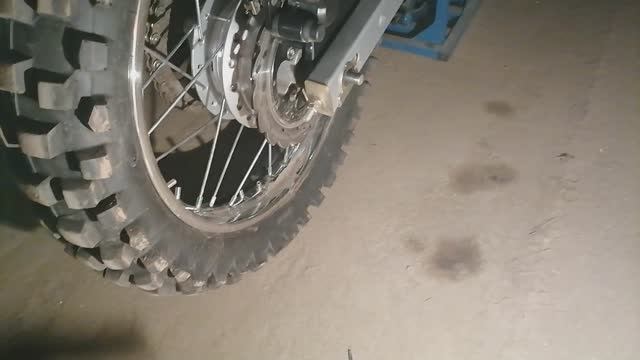 Замена спиц на эндуро мотоцикле