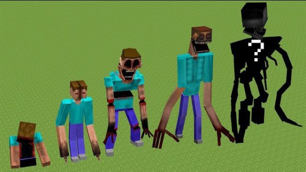 МИМИКРИКИ ВСЕХ ЭТАПОВ игры в Майнкрафте