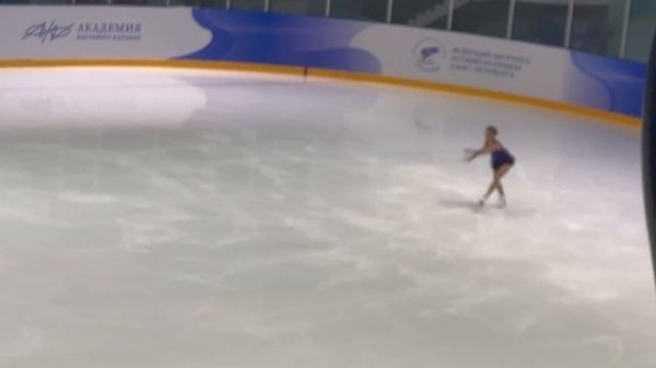 Короткая программа Алисы Двоеглазовой на турнире памяти Н. Панина-Коломенкина 11.10.2025