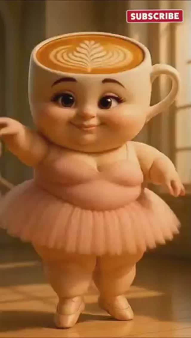 Малышка-Балерина Капучино танцующая балерина